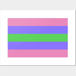 Trigender Flag Posters and Art